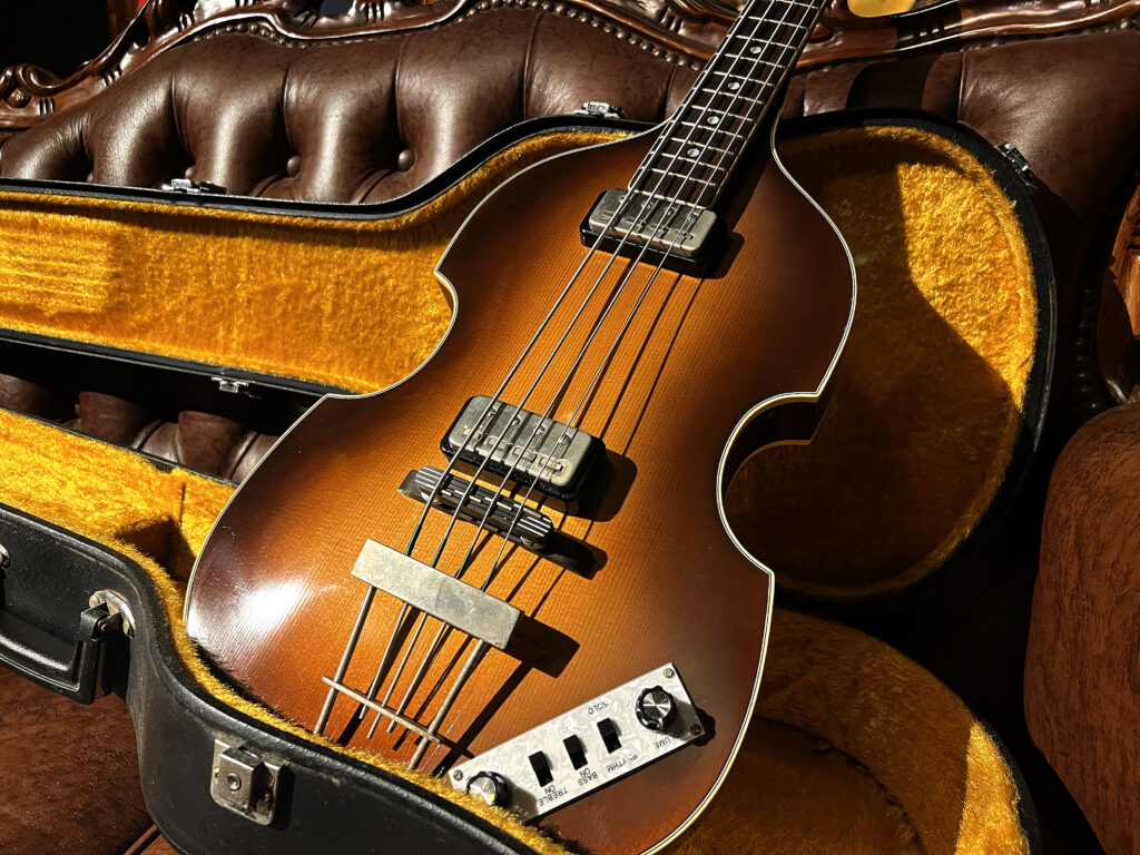 ファッションの Vintage Hofner Bass Bass パーツ 取り外し品 ベースを